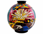 Vase longwy - Miniature