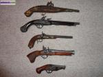 Pistolets anciens factices - Miniature