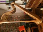 Magnifique harpe 47 cordes - Miniature