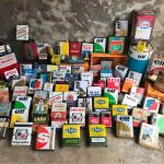 Rech lot de bidon d huille - Miniature