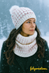 Ensemble bonnet et snood - Miniature