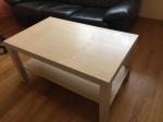 Table basse en bois - Miniature