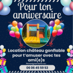 Location château gonflable - Miniature