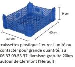 Caissettes plastique emboitable - Miniature