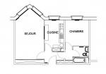 Location appartement type 2 et garage - Miniature