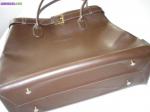 Grand sac lancaster cuir marron - Miniature