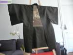 Kimono long, japonnais (véritable) fait main, artisanal,... - Miniature