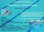 Cours de natation domicile beaujolais - Miniature