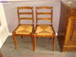Lot de 2 chaises - Miniature