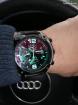 Montre diesel noir cadran vert chronographe - Miniature