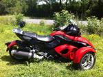Can am spyder rs sequentiel rouge - Miniature