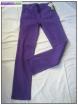 Jean slim stretch violet foncé neuf valeur d'achat 19,99e - Miniature