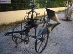 Charrue ancienne - machine agricole - Miniature